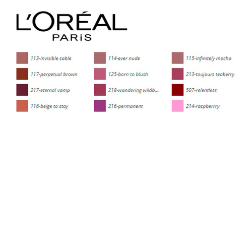 Rossetto Infaillible 24H L'Oréal Make Up | Lunga Tenuta