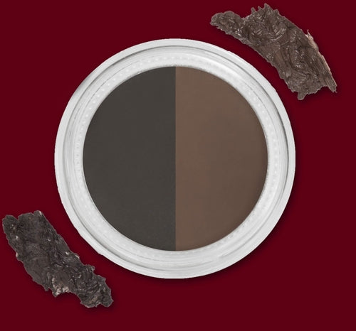 Gel Sopracciglia Doppia Sfumatura con Pennello | Definizione Professionale