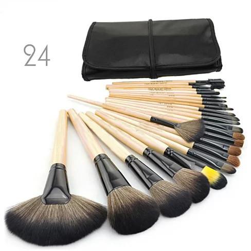 Set 24 Pennelli Trucco Professionali | Kit Completo Makeup