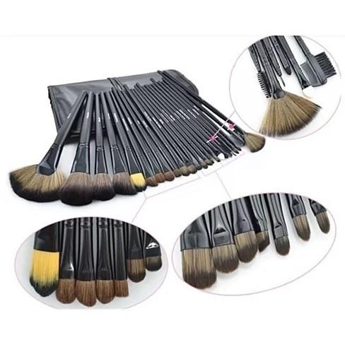 Set 24 Pennelli Trucco Professionali | Kit Completo Makeup