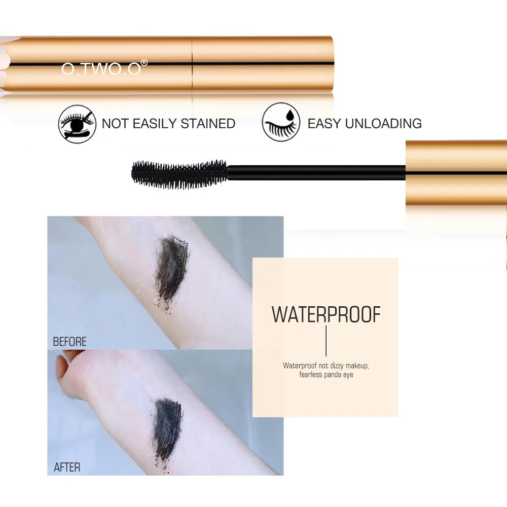 O.TWO.O 3D Fiber Lashes Thick Lengthening Mascara Long Black Lash