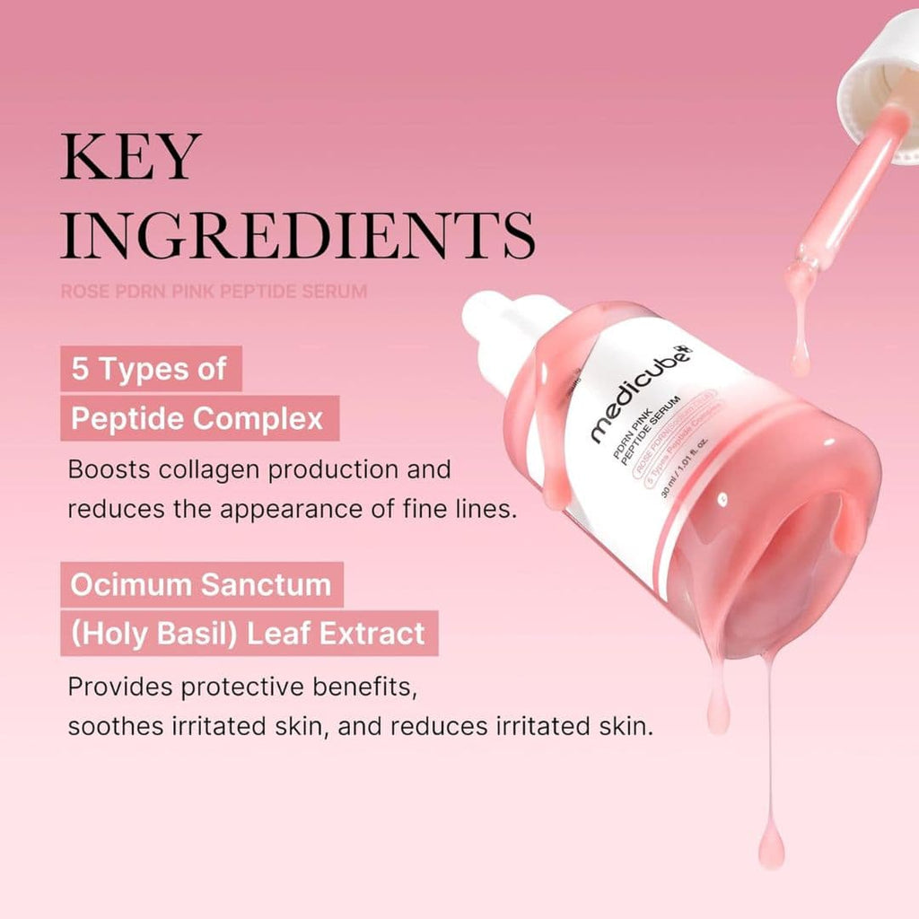 Medicube PDRN Pink  Peptide Serum 30ml