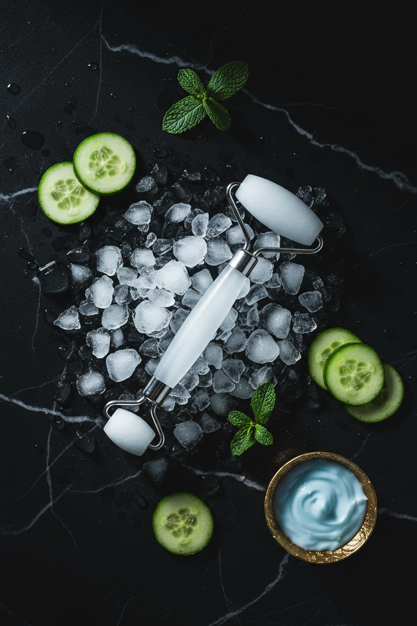 Ice Roller Massaggiatore – Dark Luxury Skincare