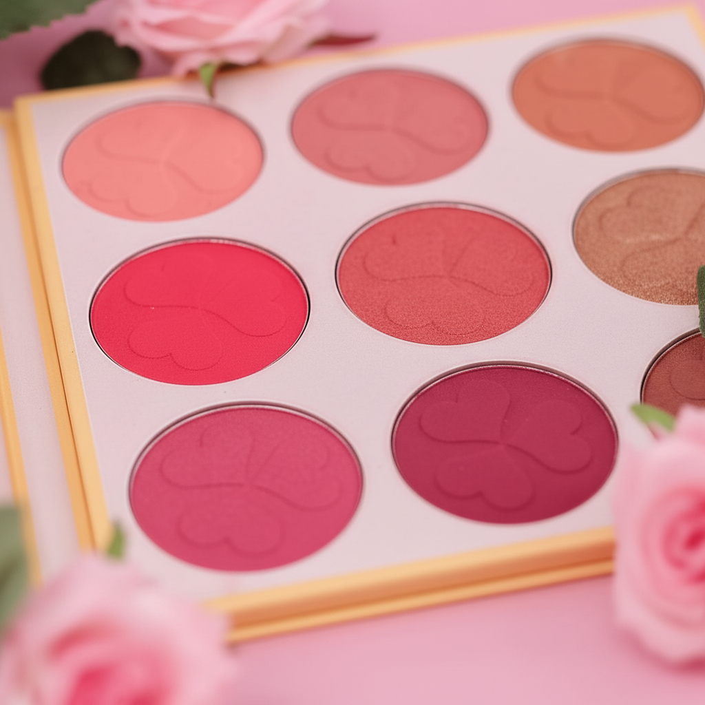 Sakura Blush Palette | Tonalità Romantiche Ispirate ai Fiori di Ciliegio