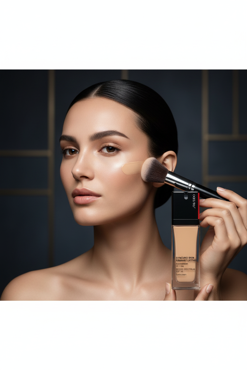 Fluid Foundation Make-up Shiseido Synchro Skin Nº 320 30 ml