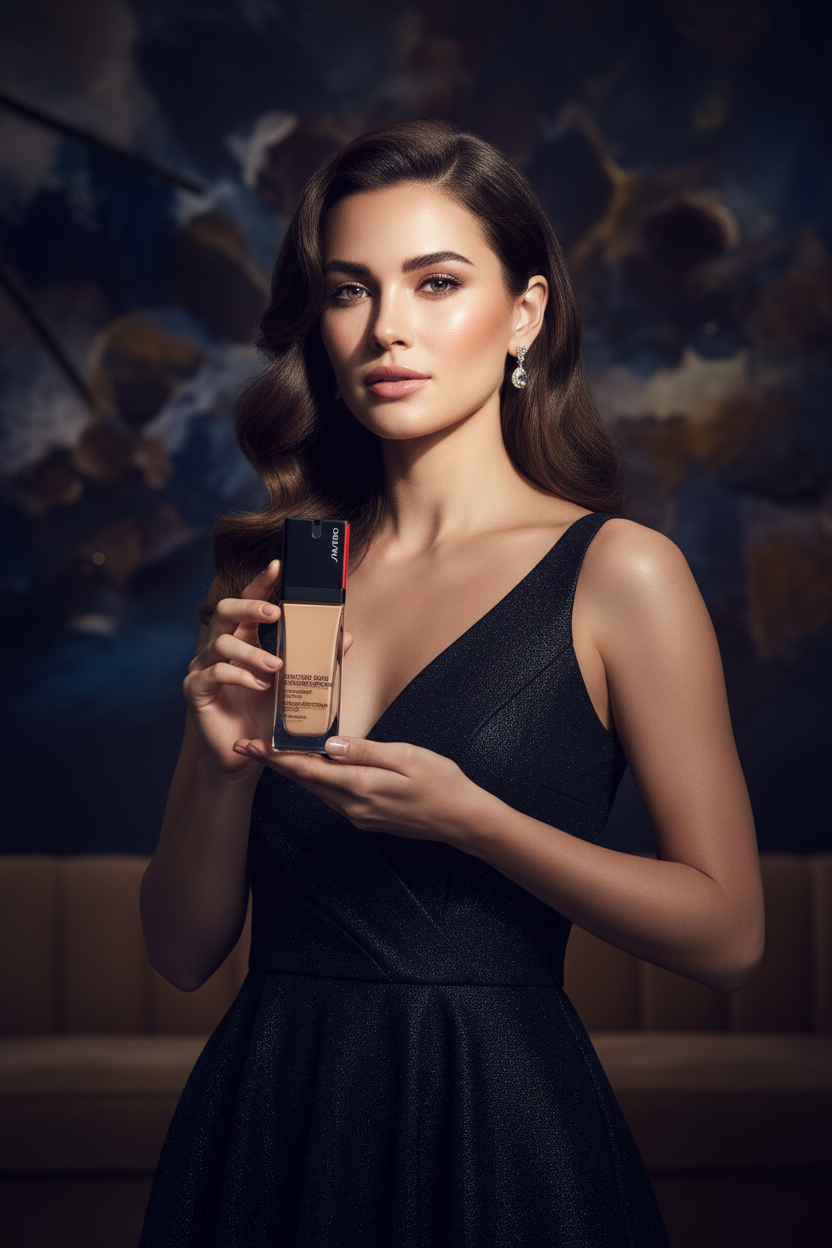 Fluid Foundation Make-up Shiseido Synchro Skin Nº 320 30 ml