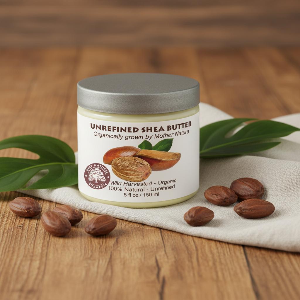 Burro di Karitè Puro 150ml | Cold Pressed Non Raffinato