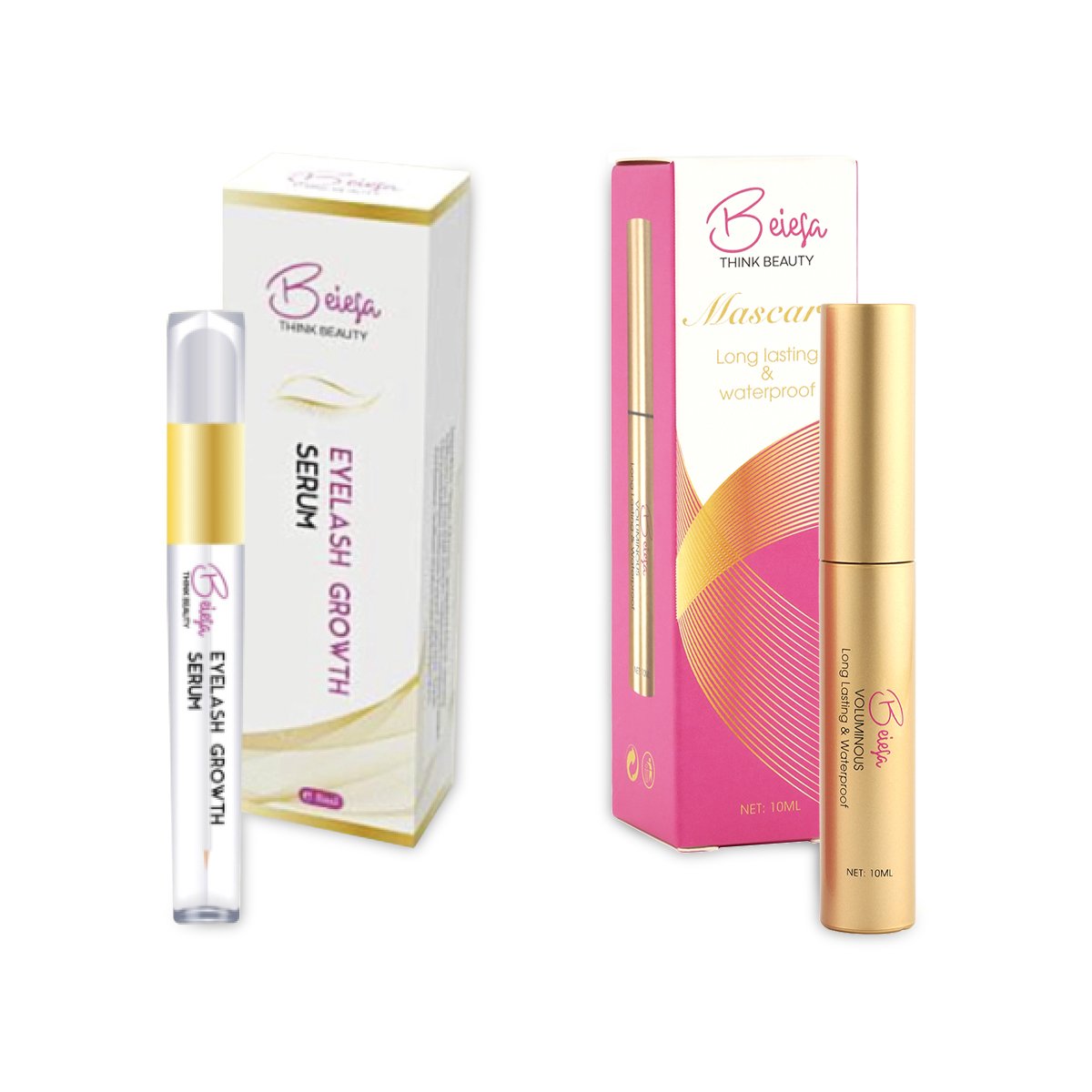 Eyelash Growth Serum  Treatment & Voluminous Mascara Set
