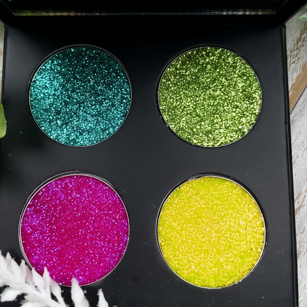 Palette Ombretti 4 Colori Solo Giovane | Look Giorno e Sera