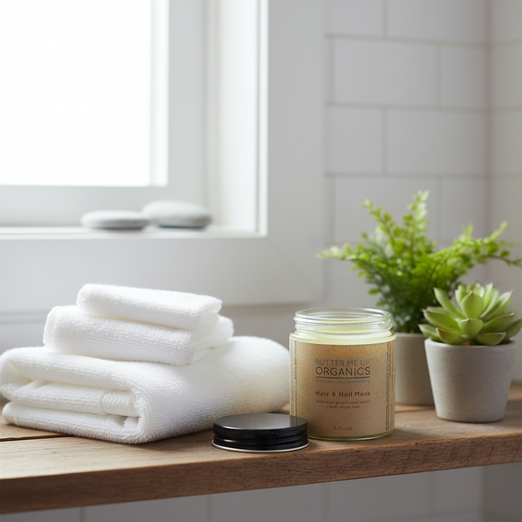 Hair & Nail Mask for long hair growth and healthy