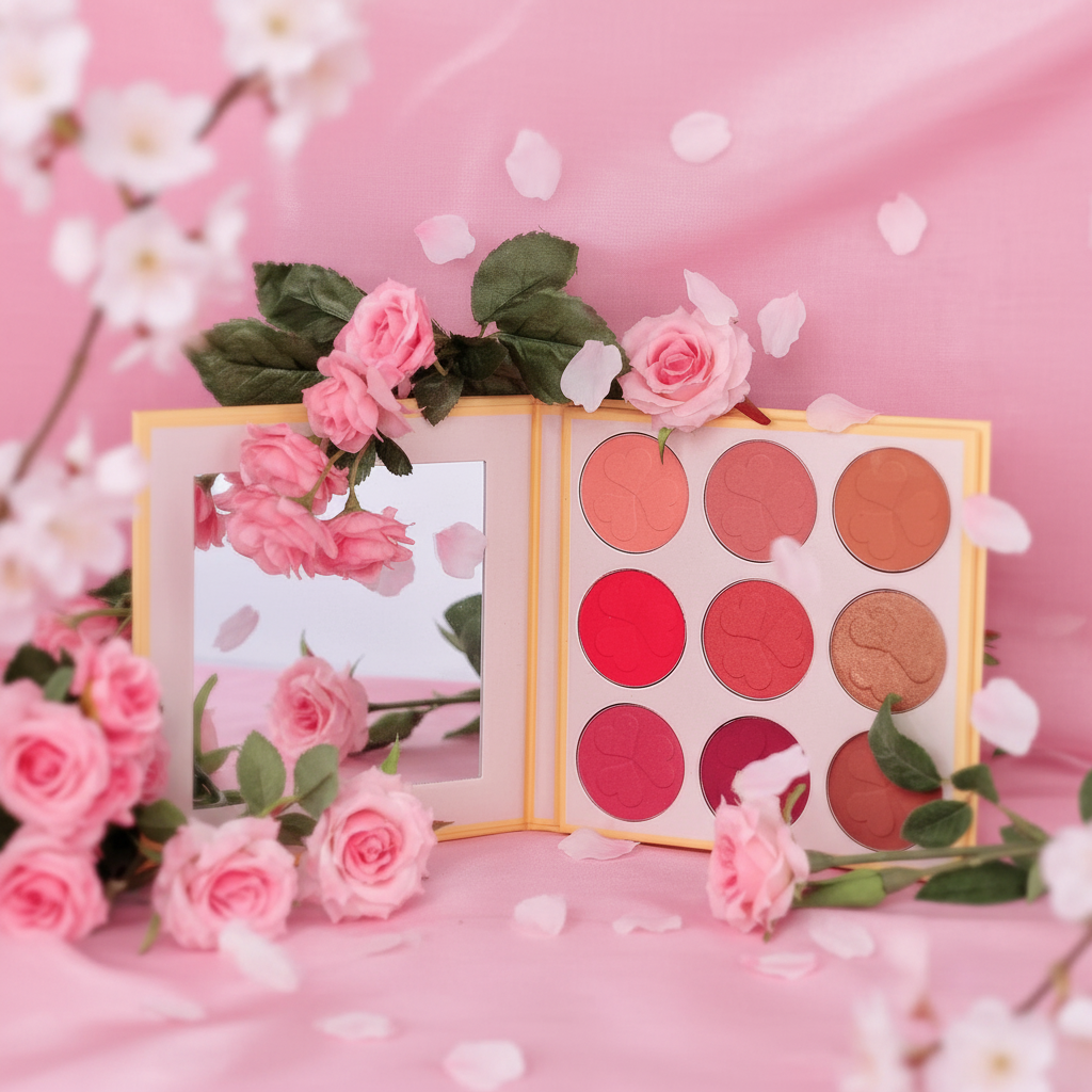 Sakura Blush Palette | Tonalità Romantiche Ispirate ai Fiori di Ciliegio