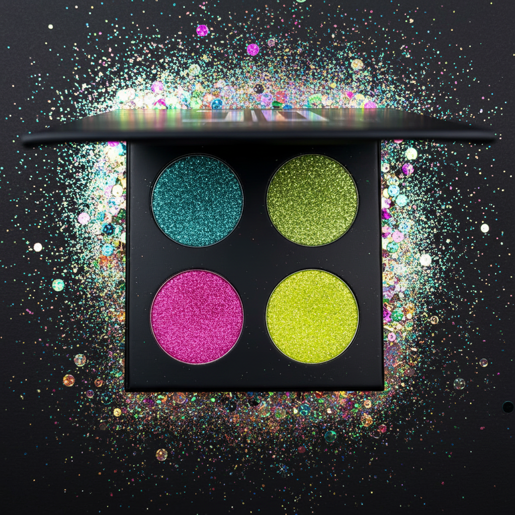 Palette Ombretti 4 Colori Solo Giovane | Look Giorno e Sera