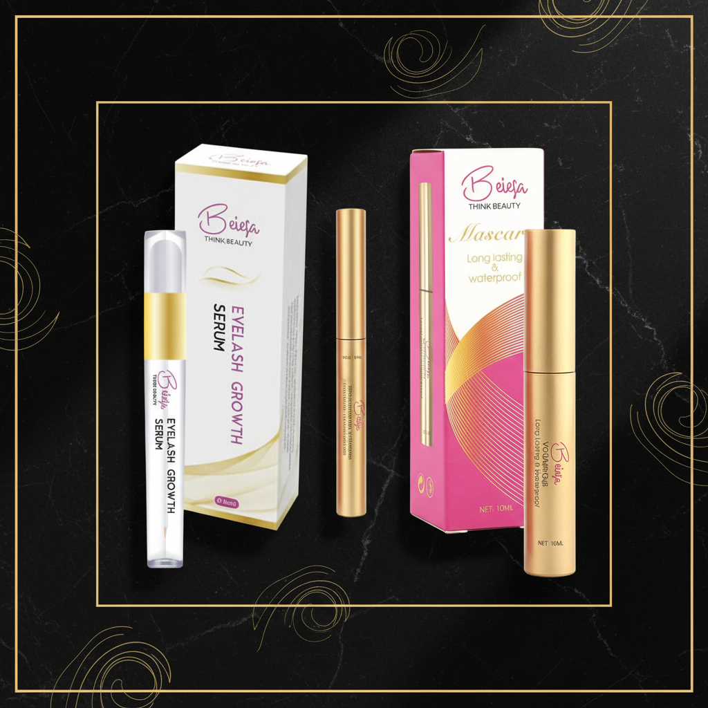 Eyelash Growth Serum  Treatment & Voluminous Mascara Set