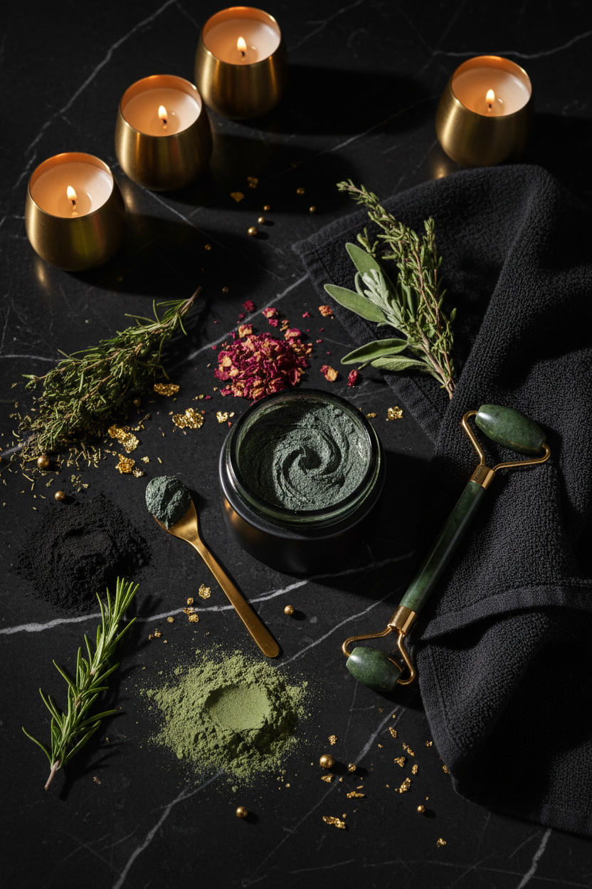 Maschera Esfoliante Detossinante – Dark Luxury Ritual