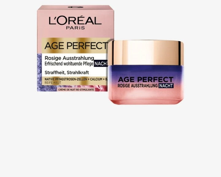L'Oréal Age Perfect Crema Notte - Rosige Ausstrahlung Nacht